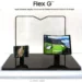Prototipe layar 'Flex G' yang menjadi basis teknologi untuk HP Samsung lipat 3 layar 'Galaxy Z TriFold'.