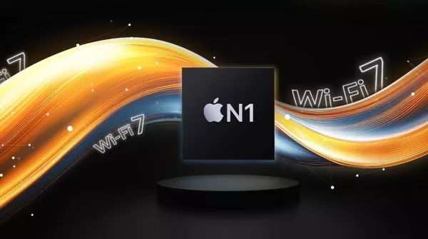 Ilustrasi chip atau prosesor canggih yang dikabarkan adalah Chip N1 pada smartphone iPhone 17.