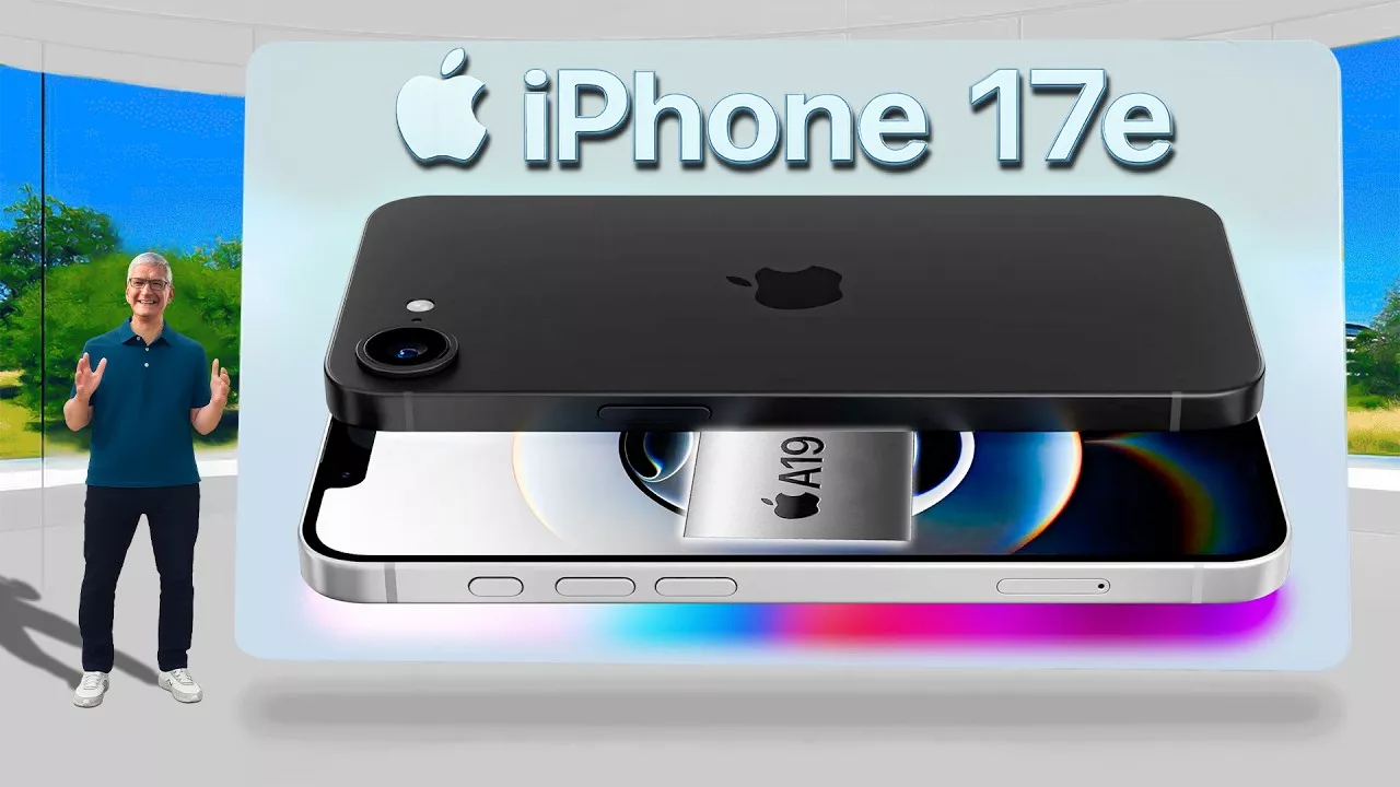 Deretan smartphone yang diduga iPhone 17e dalam berbagai pilihan warna cerah.