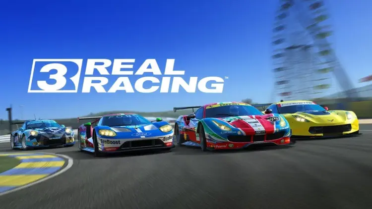 Deretan mobil balap super di lintasan dalam game Real Racing 3 yang dikabarkan akan segera dihentikan pengembangannya.