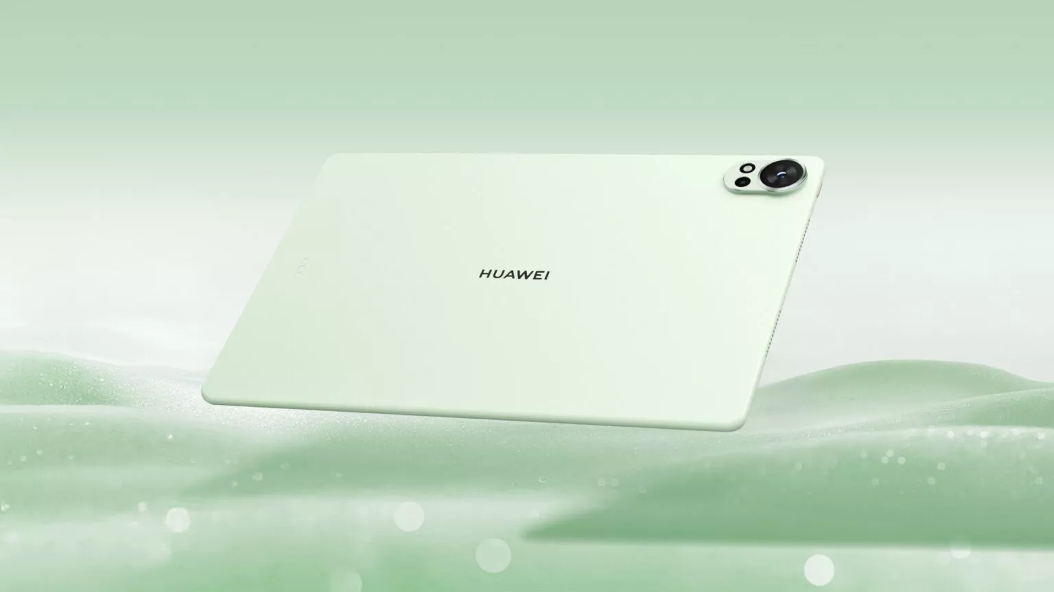 Huawei MatePad 12X 2026 dalam beberapa pilihan warna seperti Shimmery White dan Green dengan desain body metalik yang sangat tipis.