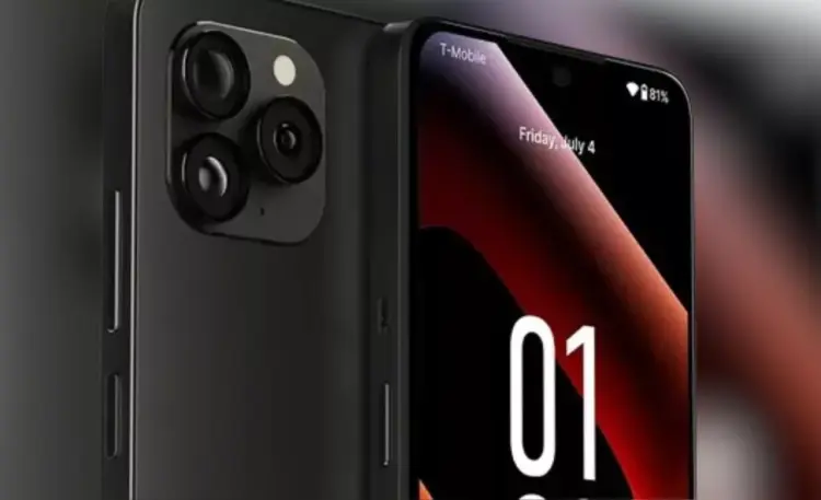 Sisi belakang HP produksi Indonesia dengan desain kamera trendi dan bodi elegan, kini mulai merambah pasar konsumen di Amerika Serikat.