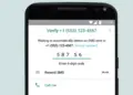 Tampilan layar aplikasi WhatsApp pada smartphone Android yang meminta input 6 digit kode verifikasi WhatsApp untuk aktivasi akun.