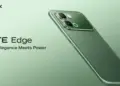 Penampakan bodi belakang Infinix Note Edge dengan klaim kapasitas baterai