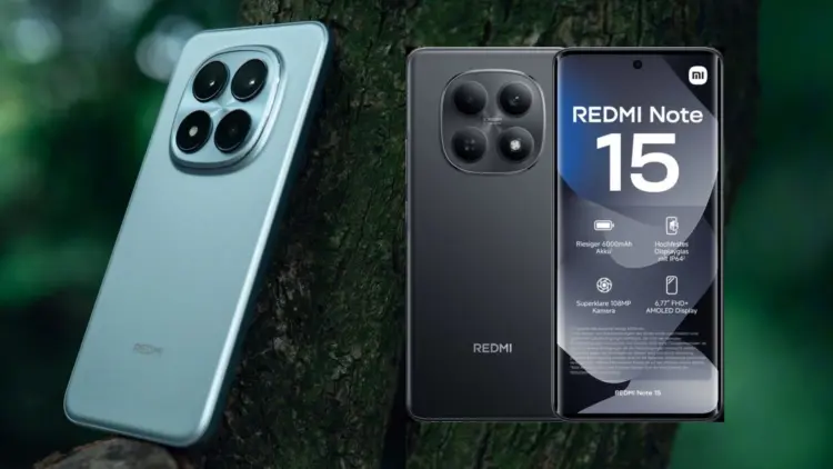 Redmi Note 15 4G terungkap dengan desain bodi belakang elegan, spesifikasi kunci Kamera 108MP, Baterai 6000mAh, dan Layar AMOLED.