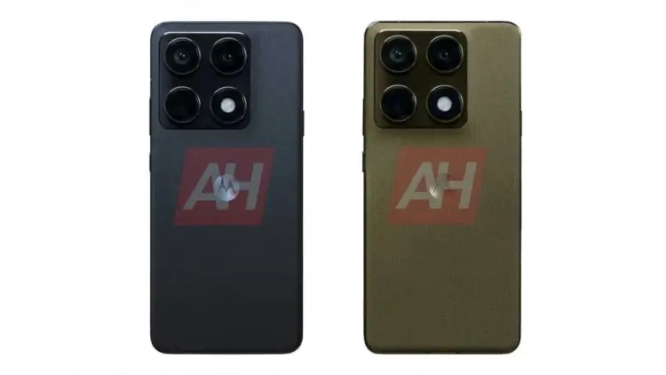 Bocoran render desain belakang Motorola Edge 70 Ultra yang menampilkan modul tiga kamera dan dua pilihan warna.