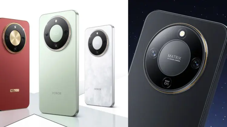 Ilustrasi smartphone Honor X80 dengan desain kamera Matrix, ponsel mid-range yang dikonfirmasi membawa baterai monster 10.000 mAh.