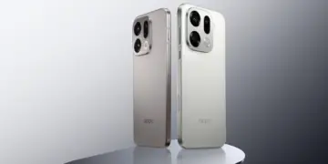 Tampilan desain belakang OPPO Find X9 Series (Find X9 Pro) dengan modul kamera besar dan dua pilihan warna, smartphone flagship dengan baterai 7500mAh.