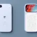 Render desain smartphone Pixel Duo Concept yang menampilkan layar ganda di bagian depan, terdiri dari panel IPS 120Hz di bagian atas dan panel E-Ink jumbo untuk membaca di bagian bawah.