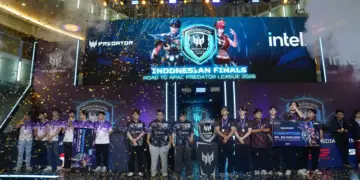 Ilustrasi tim esports perwakilan Indonesia yang didukung Predator Gaming Indonesia untuk bertanding di Grand Final APAC Predator League 2026 di Kuala Lumpur.