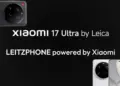 Bocoran poster Xiaomi 17 Ultra yang menampilkan strategi branding baru kamera Leica dan nama Leitzphone powered by Xiaomi untuk pasar global serta modul kamera bulat besar.