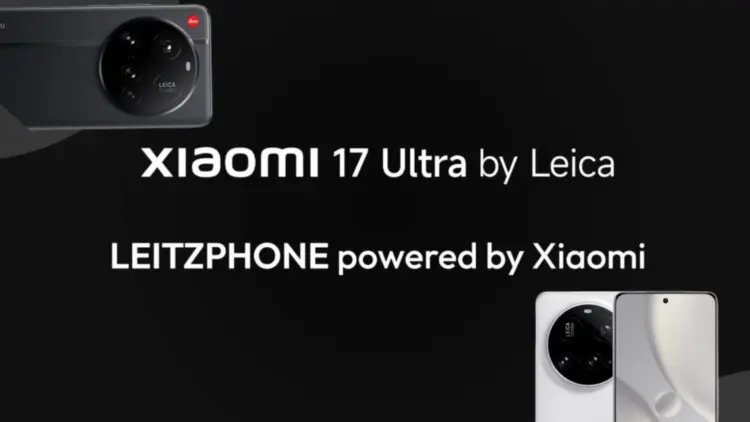 Bocoran poster Xiaomi 17 Ultra yang menampilkan strategi branding baru kamera Leica dan nama Leitzphone powered by Xiaomi untuk pasar global serta modul kamera bulat besar.