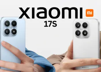 Ilustrasi featured image untuk artikel Xiaomi 17S Series, menampilkan dua smartphone Xiaomi dengan modul kamera Leica dan teks overlay bertuliskan "xiaomi 17S" dan logo "mi".