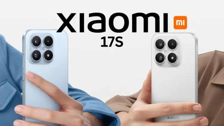 Ilustrasi featured image untuk artikel Xiaomi 17S Series, menampilkan dua smartphone Xiaomi dengan modul kamera Leica dan teks overlay bertuliskan "xiaomi 17S" dan logo "mi".