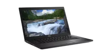 Laptop bekas 3 jutaan Dell Latitude 7490 dengan desain tipis dan layar jernih.