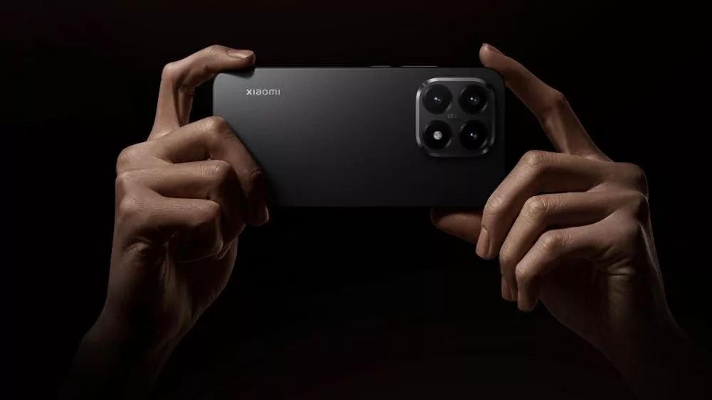 Tampilan artistik Xiaomi 15T Series warna hitam yang menonjolkan kesan mewah untuk perangkat fotografi profesional.