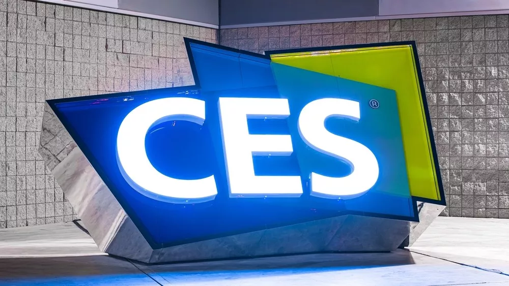 Logo CES yang merepresentasikan Consumer Technology Association sebagai penyelenggara pameran teknologi CES 2026