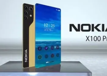 Bocoran desain Nokia X100 Pro 5G dengan bodi elegan dan layar bezel-less.