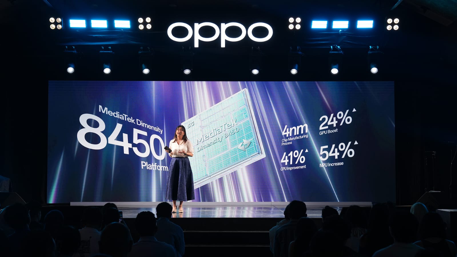 Penjelasan performa gaming flagship OPPO Reno15 yang ditenagai chipset MediaTek Dimensity 8450.