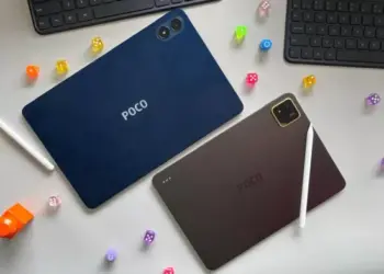 Komparasi kapasitas baterai 12.000 mAh milik POCO Pad M1 dan 8.850 mAh milik POCO Pad X1.