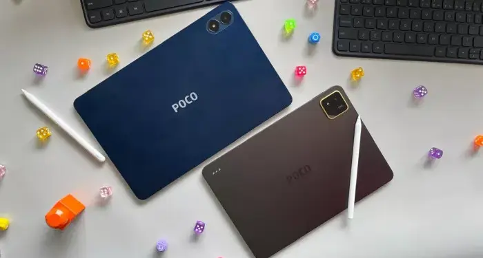 Komparasi kapasitas baterai 12.000 mAh milik POCO Pad M1 dan 8.850 mAh milik POCO Pad X1.