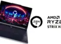 Laptop Gaming Lenovo Legion 7 terbaru yang ditenagai platform AMD Strix Halo untuk performa grafis setara VGA dedicated.