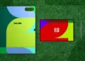 Tablet Lenovo Yoga Tab FIFA Edition dengan desain folio case eksklusif Piala Dunia 2026 di atas rumput hijau, ditenagai prosesor Snapdragon 8 Gen 3.