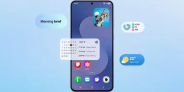 Daftar fitur AI Productivity Widget dan Smart Suggestions pada pembaruan Samsung Bixby.