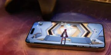 Grafik perbandingan skor Benchmark antara iPhone 17 Pro Max dengan kompetitor kelas atas lainnya.