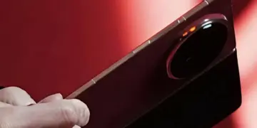 Tampilan bodi tipis Honor Magic V6 dari sisi samping yang memperlihatkan engsel premium dan desain elegan.