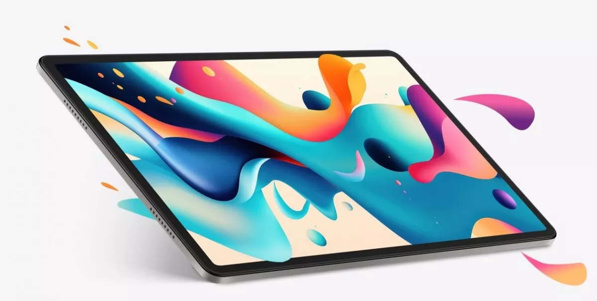 Tampilan layar Honor Pad X8b dengan bezel tipis dan reproduksi warna yang tajam untuk multimedia.