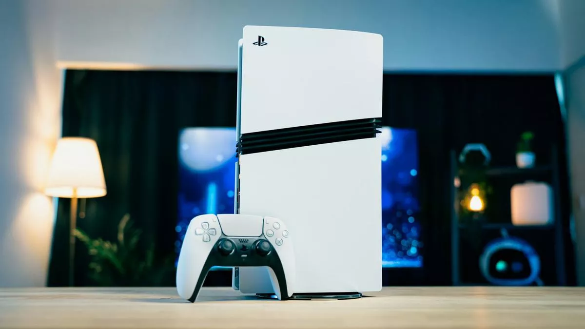 Unit PlayStation 5 Slim yang digunakan sebagai pembanding ekspektasi performa untuk rilis PlayStation 6 di tahun 2027.