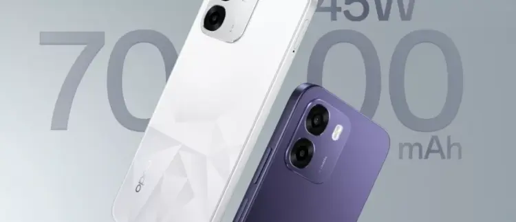 Bocoran spesifikasi baterai Oppo K14 5G berkapasitas 7.000mAh dan dukungan pengisian cepat SuperVOOC 45W.