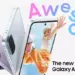 Poster promosi resmi Samsung bertajuk "Awesome" untuk seri terbaru Galaxy A57 dan A37 5G.