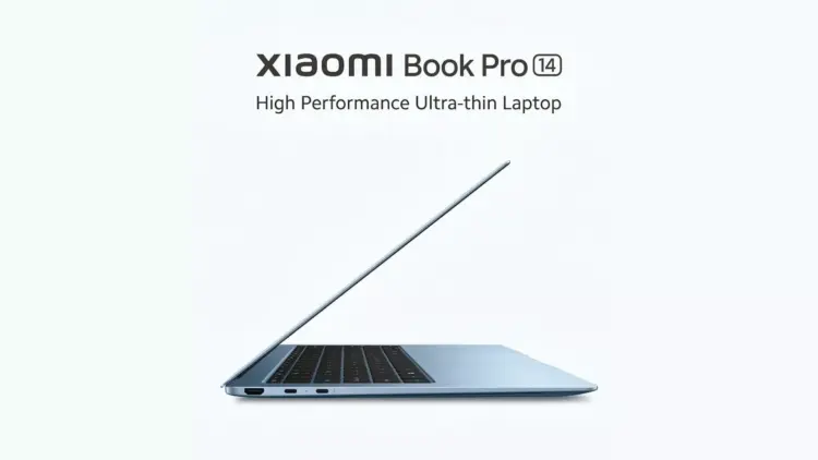 Desain super tipis Xiaomi Book Pro 14, laptop premium dengan performa tinggi yang baru saja resmi diperkenalkan.