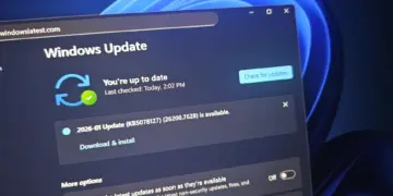 Notifikasi Update Windows 11 dengan kode KB5078127 yang tersedia untuk diunduh dan diinstal.