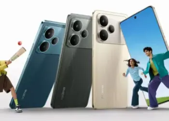 Jajaran pilihan warna Realme C81 dengan desain modern dan elegan untuk gaya hidup aktif.