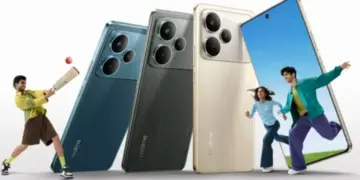 Jajaran pilihan warna Realme C81 dengan desain modern dan elegan untuk gaya hidup aktif.