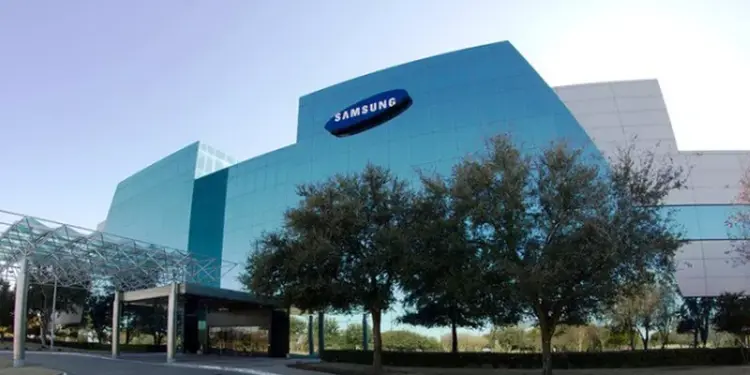 Gedung kantor Samsung tempat pengembangan teknologi DRAM dan semikonduktor.