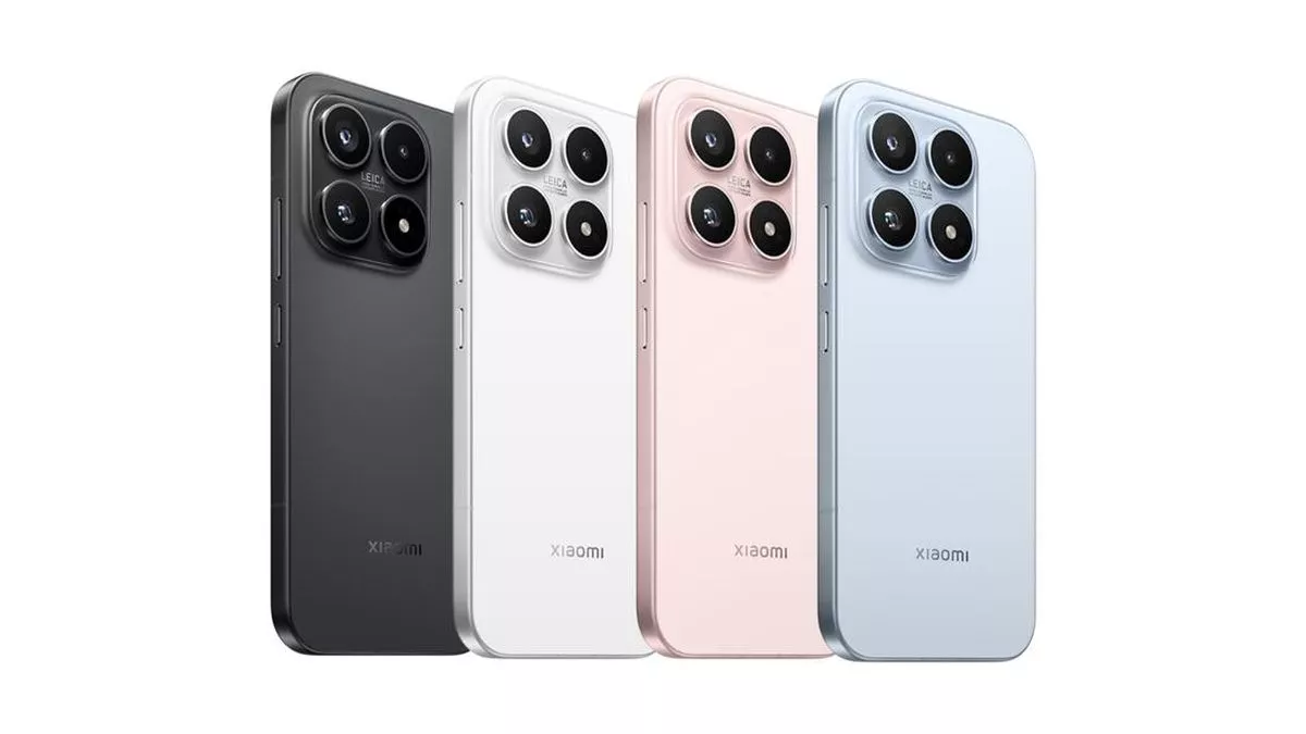 Empat varian warna Xiaomi 17 dengan desain kamera belakang khas Leica.