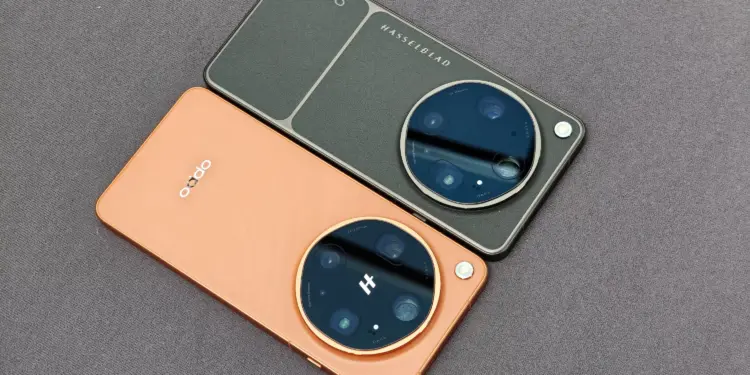 Modul kamera monster ganda 200MP pada bagian belakang OPPO Find X9 Ultra.