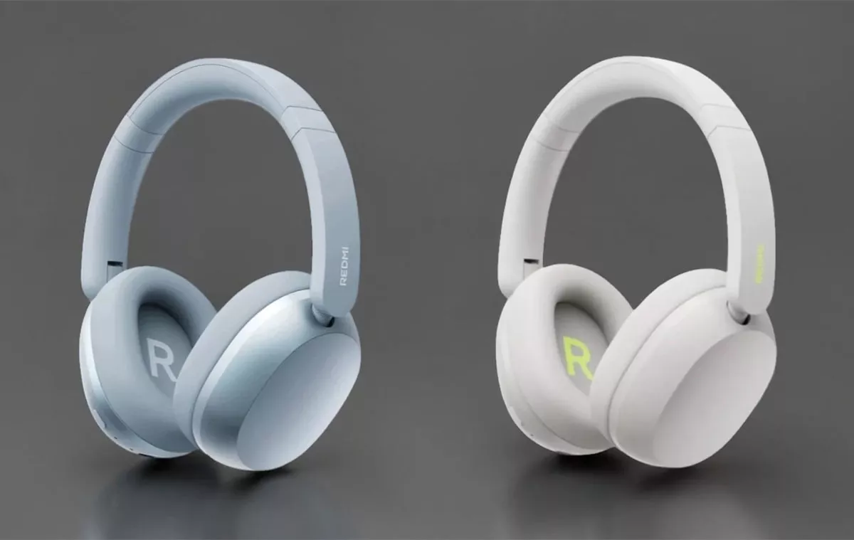 Produk Redmi Headphone Neo diperlihatkan dari sudut dekat, menonjolkan bentuk ergonomis dan desain yang dapat dilipat.