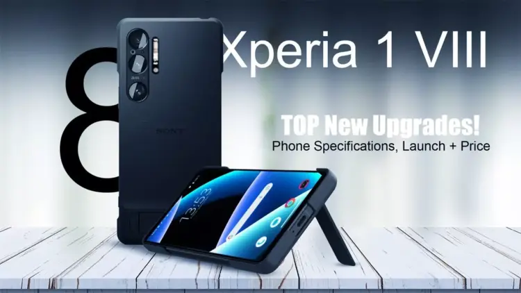 Poster bocoran spesifikasi, peluncuran, dan harga Sony Xperia 1 VIII.