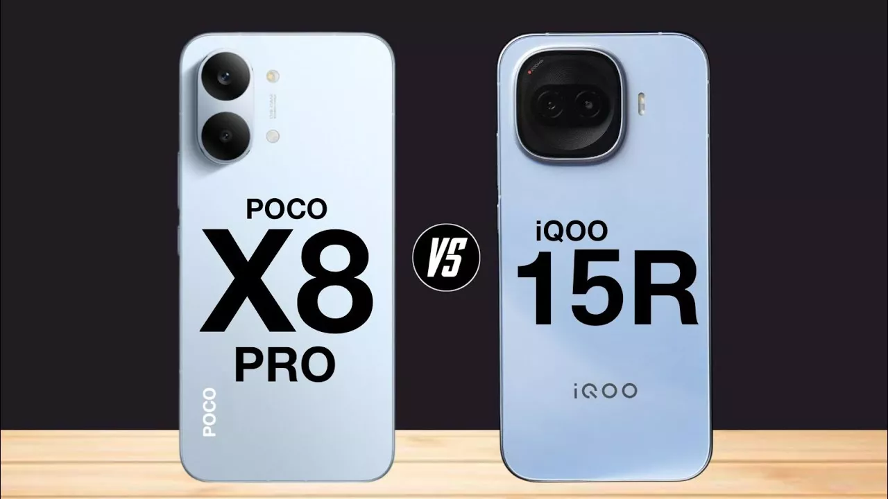 Perbandingan smartphone terbaru iQOO 15R vs POCO X8 Pro Max untuk menentukan raja performa.