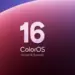Logo resmi ColorOS 16 dengan tagline Smart & Smooth.