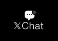 Logo resmi konsep XChat dengan ikon bubble chat minimalis di atas tulisan XChat.