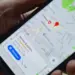 Detail informasi bisnis seperti nama toko, rating, dan alamat di aplikasi Google Maps.