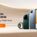 Banner utama Xiaomi Fan Festival 2026 menampilkan jajaran produk ekosistem pintar seperti smartphone Xiaomi 14 Ultra, tablet, smartwatch, dan earbuds.