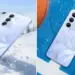 Uji ketahanan realme C100 4G terhadap air dan suhu ekstrem di lingkungan bersalju.