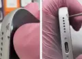 Teknisi di China menunjukkan kemampuannya dalam memperbaiki bodi iPhone yang mengalami dent atau penyok kecil agar kembali mulus.